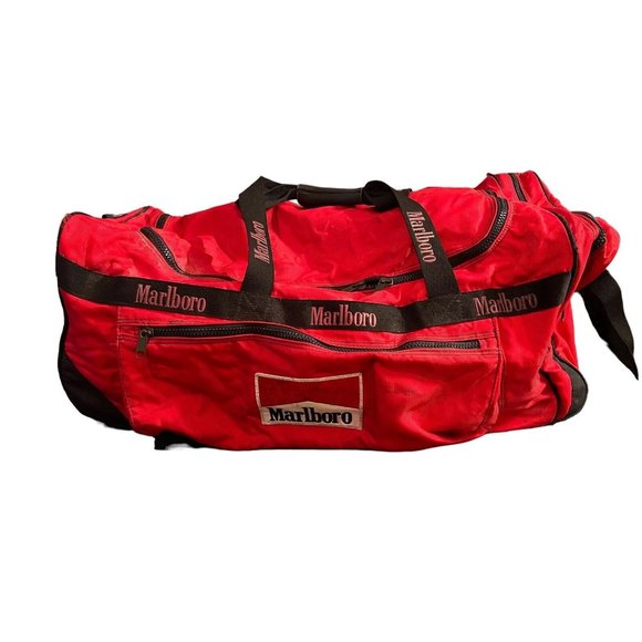 Marlboro Other Marlboro Unlimited Extra Large Rolling Duffle Bag With Wheels 3 Long Poshmark